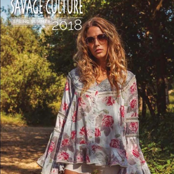 savage culture Tops - Boho Savage Culture Boho Top